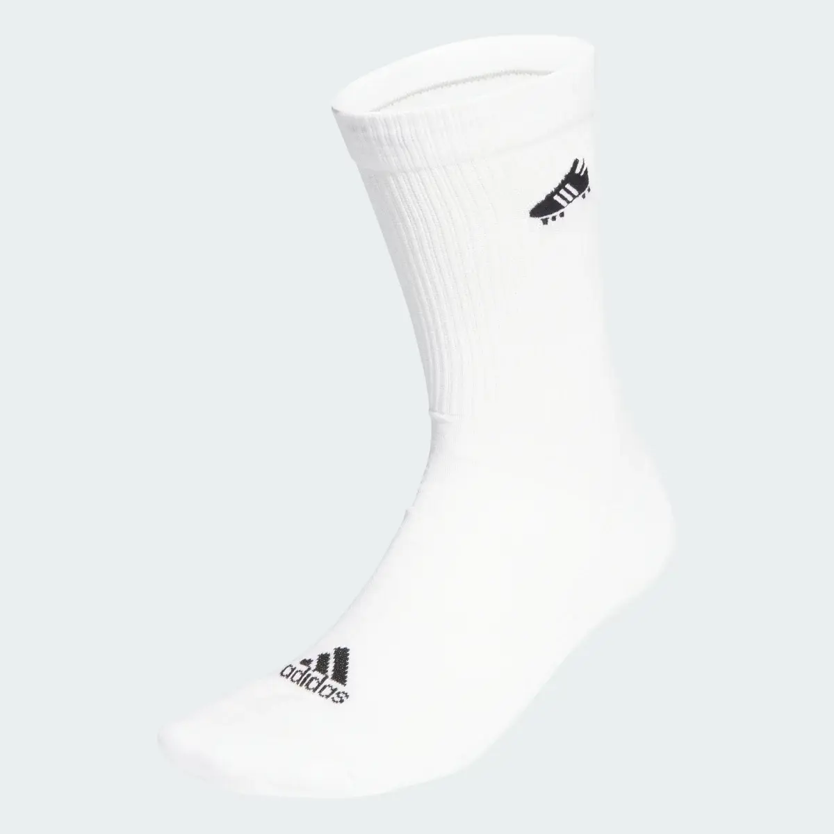Adidas Soccer Boot Embroidered Socks. 1