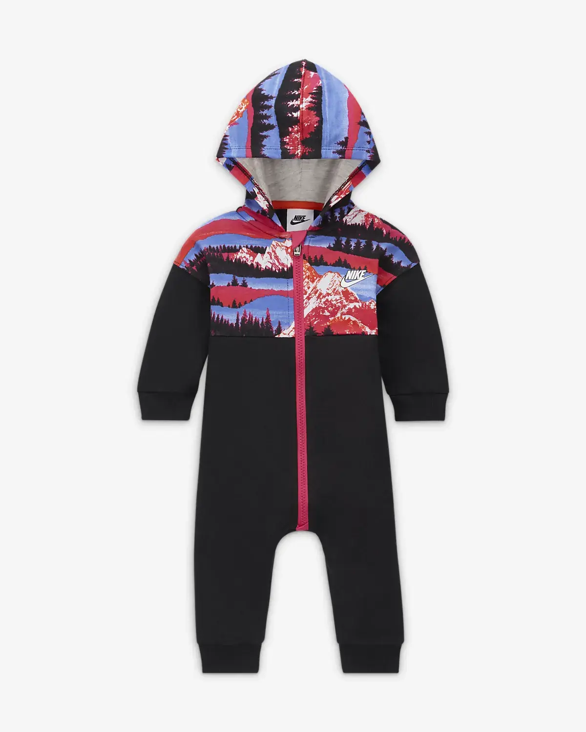 Nike Sportswear Snow Day Hooded Overalls. 1