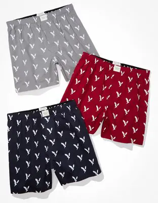 American Eagle O Stretch Boxer Short 3-Pack. 1