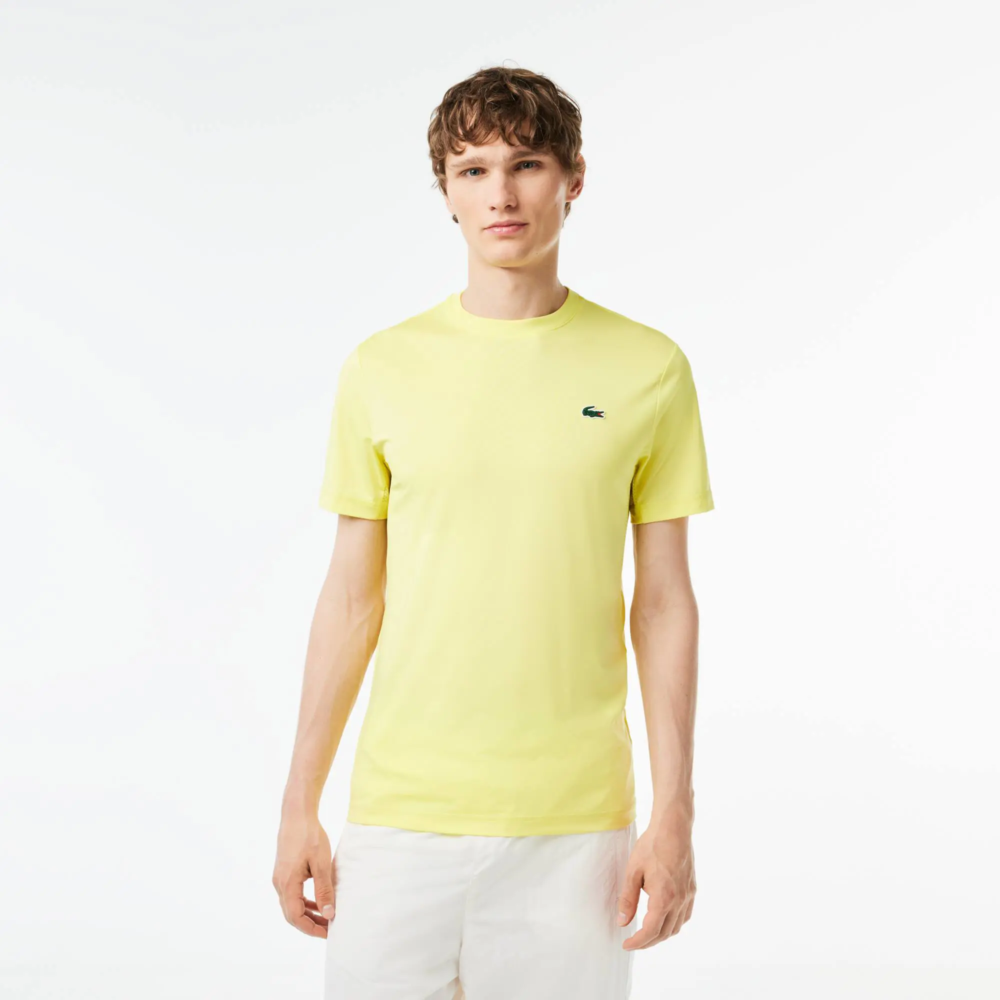 Lacoste T-shirt da uomo slim fit in jersey elasticizzato Lacoste Sport. 1