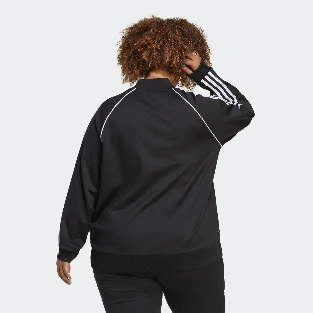 Adidas Adicolor Classics SST Track Jacket (Plus Size). 3