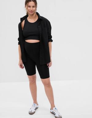 Maternity Bike Shorts black