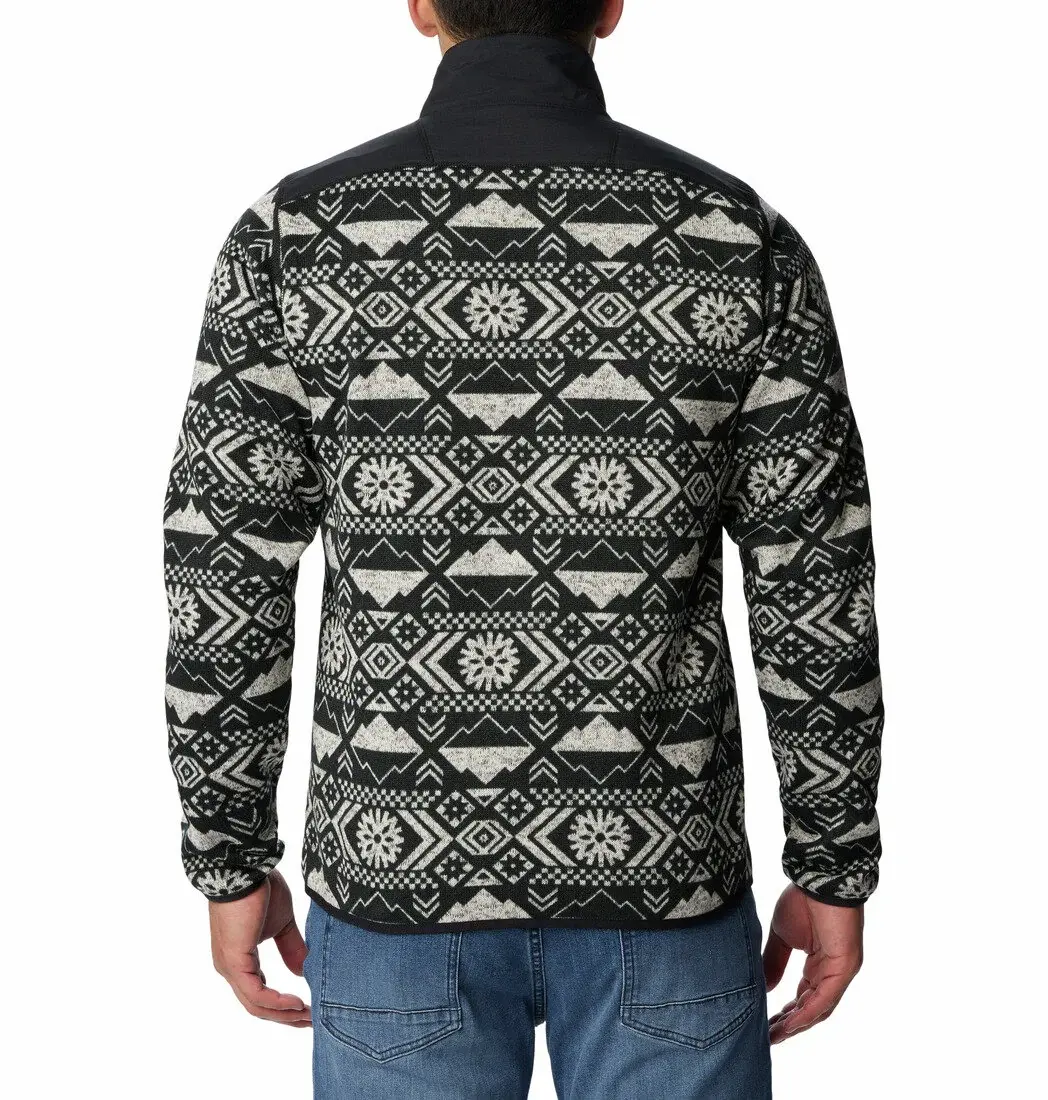 Columbia Sweater Weather II Printed Half Zip Erkek Polar Üst. 2