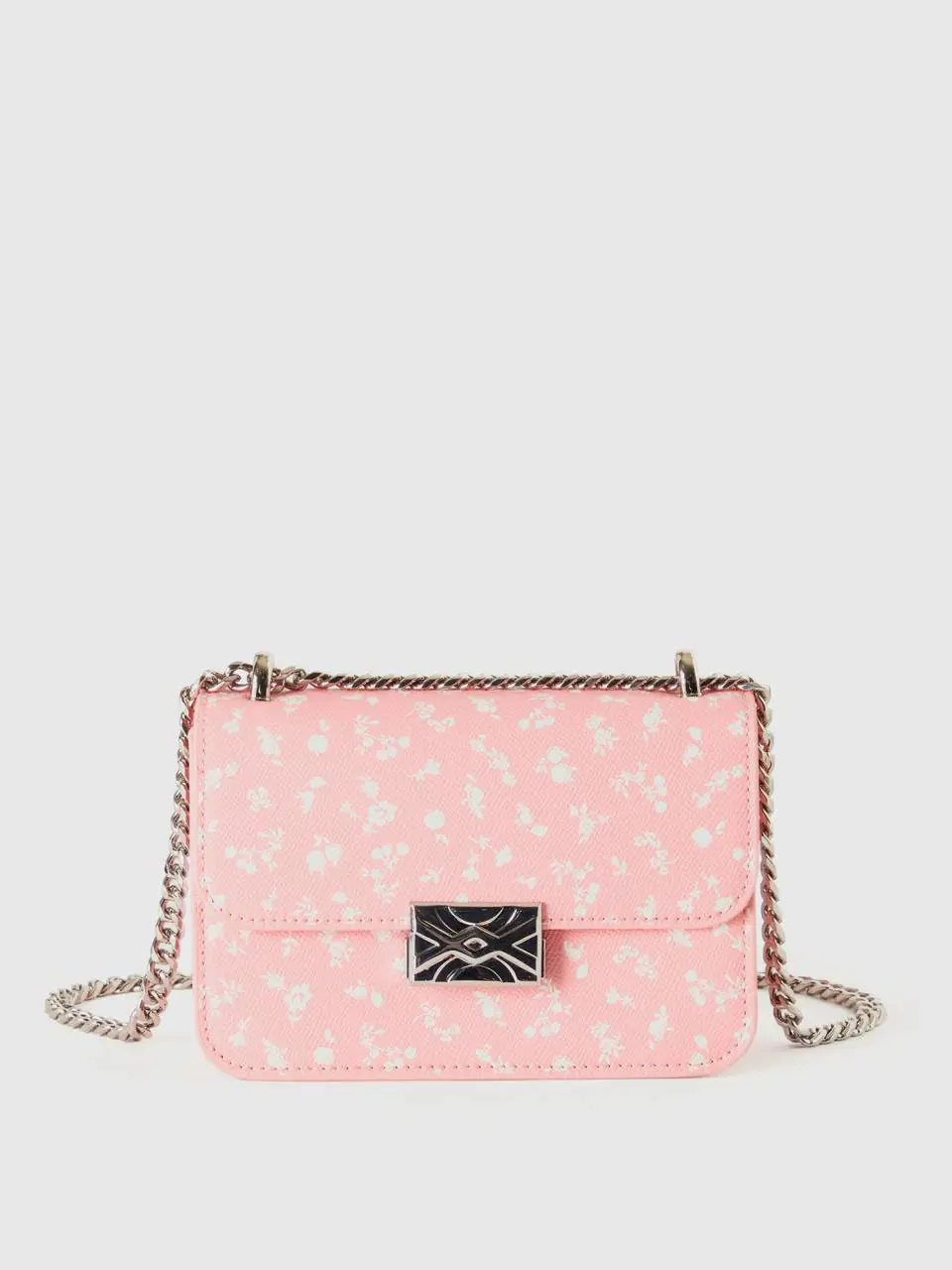 Benetton small pink patterned be bag. 1