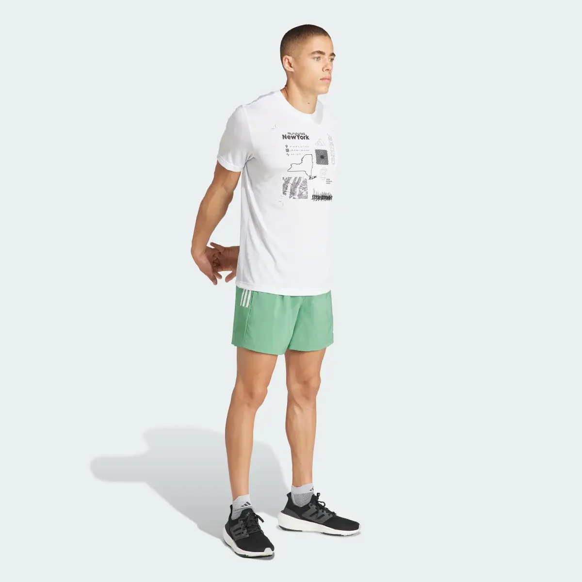 Adidas Own The Run Shorts. 3