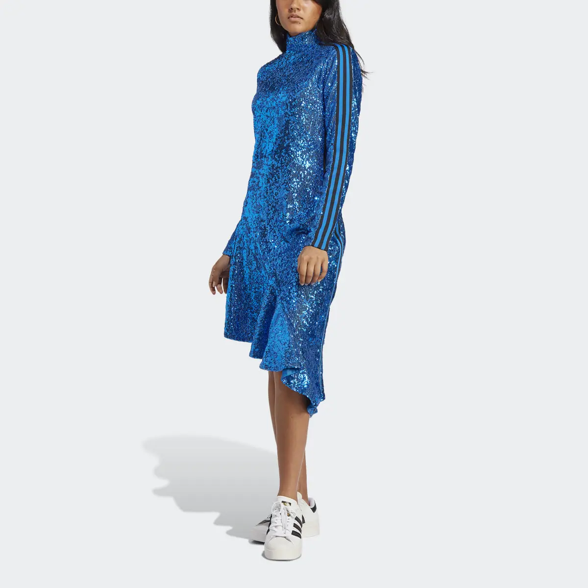 Adidas Blue Version Sequin Dress. 1