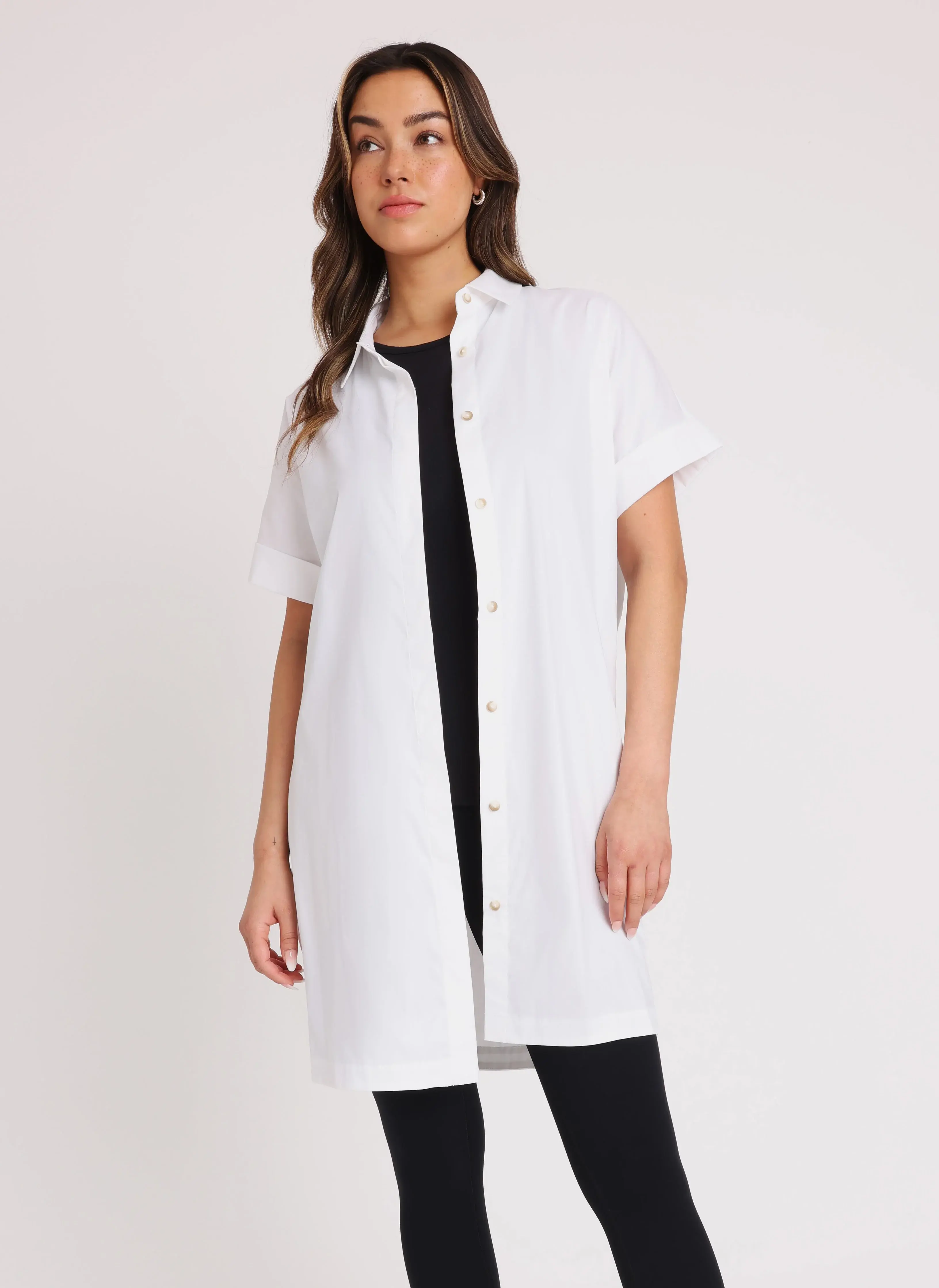 Kit And Ace Keep It Cool Shirt Dress. 1