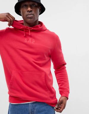 Viva Magenta Mini Gap Arch Logo Hoodie red