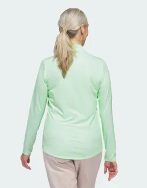 Adidas Women's Ultimate365 Printed Quarter-Zip Mock. 3 Adidas Women's Ultimate365 Printed Quarter-Zip Mock. 3