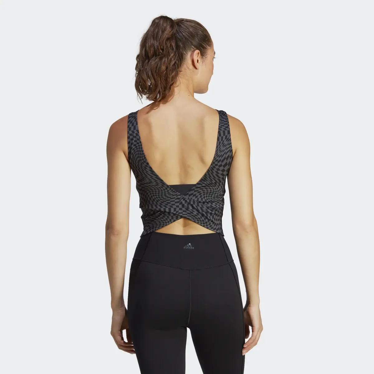 Adidas Print Clash Yoga Tank Top. 3