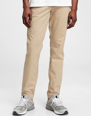 Modern Khakis in Skinny Fit with GapFlex beige