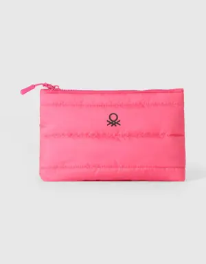 small pouch with logo
