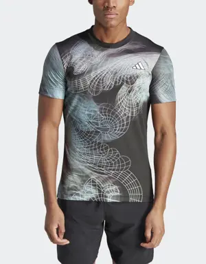 Tennis Printed AEROREADY FreeLift Pro T-Shirt