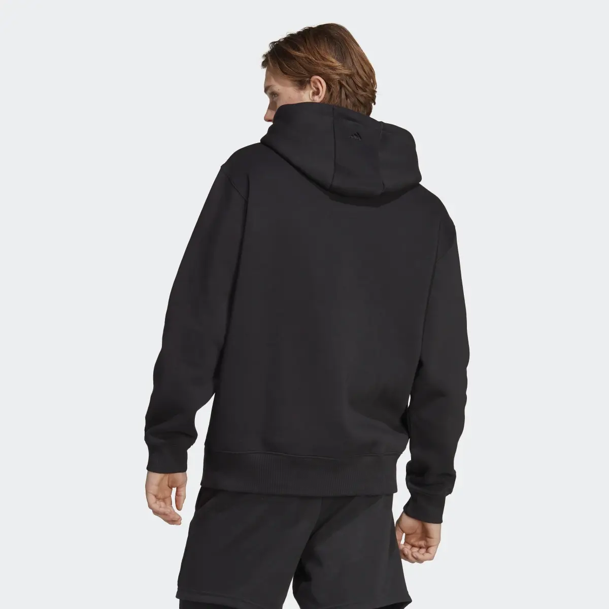 Adidas All SZN Fleece Graphic Hoodie. 3