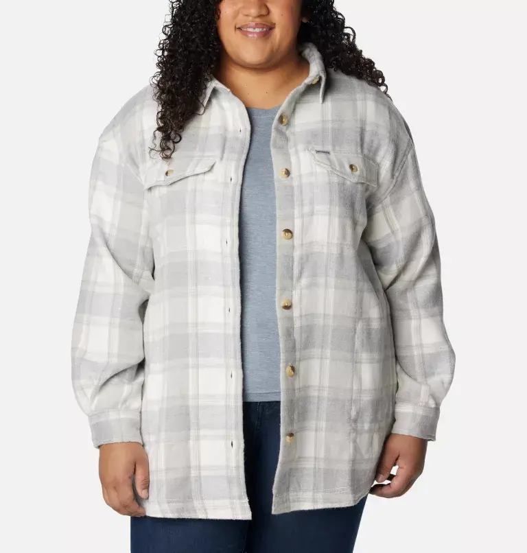 Columbia Women's Calico Basin™ Shirt Jacket - Plus Size. 1