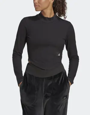 Holidayz Mock Neck Top