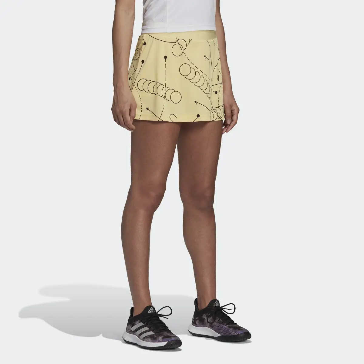 Adidas Club Tennis Graphic Skirt. 3