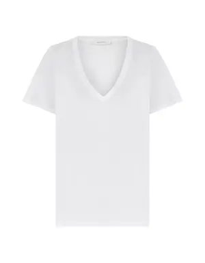 Casual White T-Shirt - 1 / White