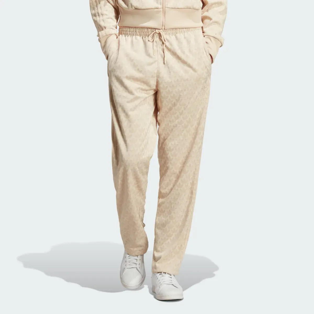 Adidas Pantalon de survêtement à motif monogramme. 1