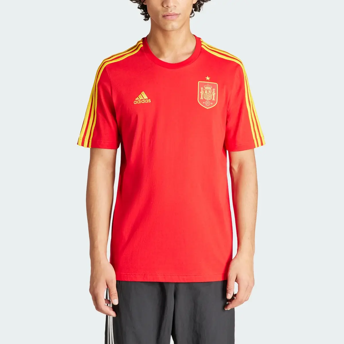 Adidas Camiseta España DNA 3 bandas. 1
