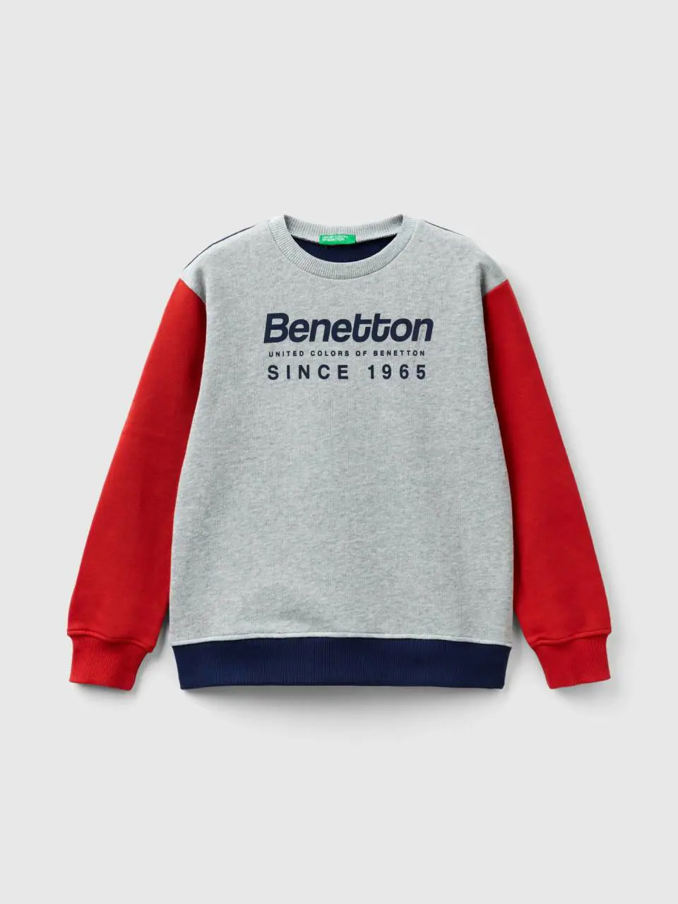 Benetton sweatshirt with logo print. 1