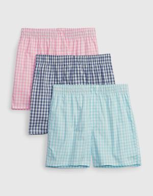 Cotton Boxers (3-Pack)
