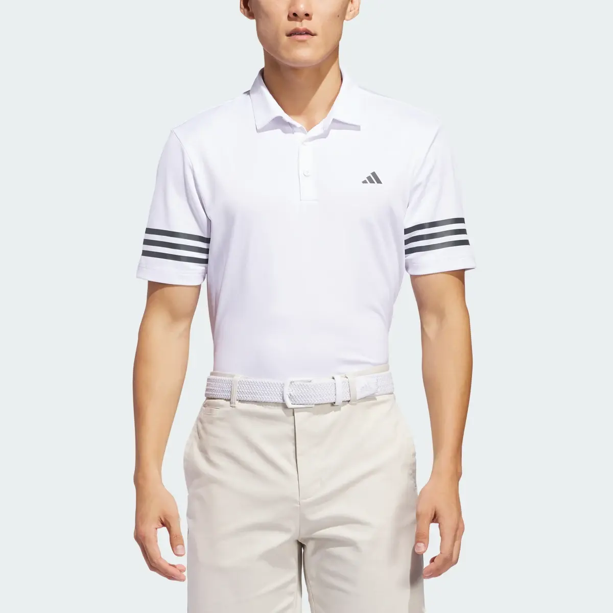 Adidas Playera Polo 3 Franjas. 1