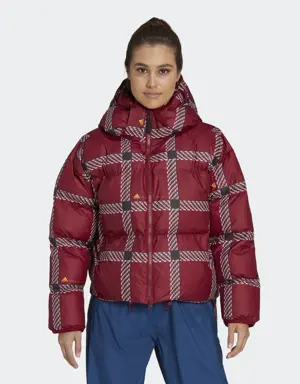 by Stella McCartney Short Padded Printed Winter Jacket