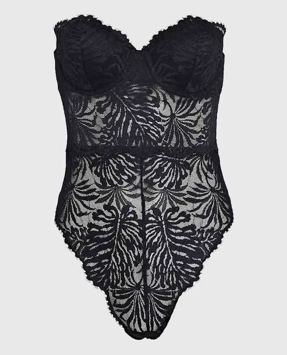 La Senza Strapless Lace Bodysuit. 3