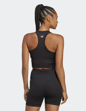 Adidas Sports Club Crop Graphic Tank Top. 3