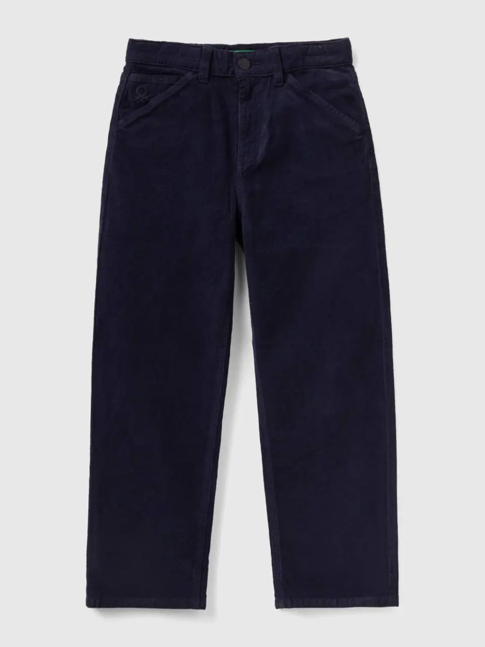 Benetton worker-style velvet trousers. 1