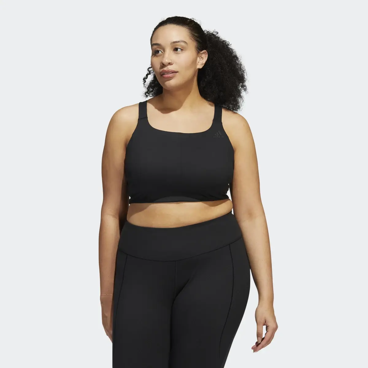 Adidas Brassière CoreFlow Maintien moyen (Grandes tailles). 2