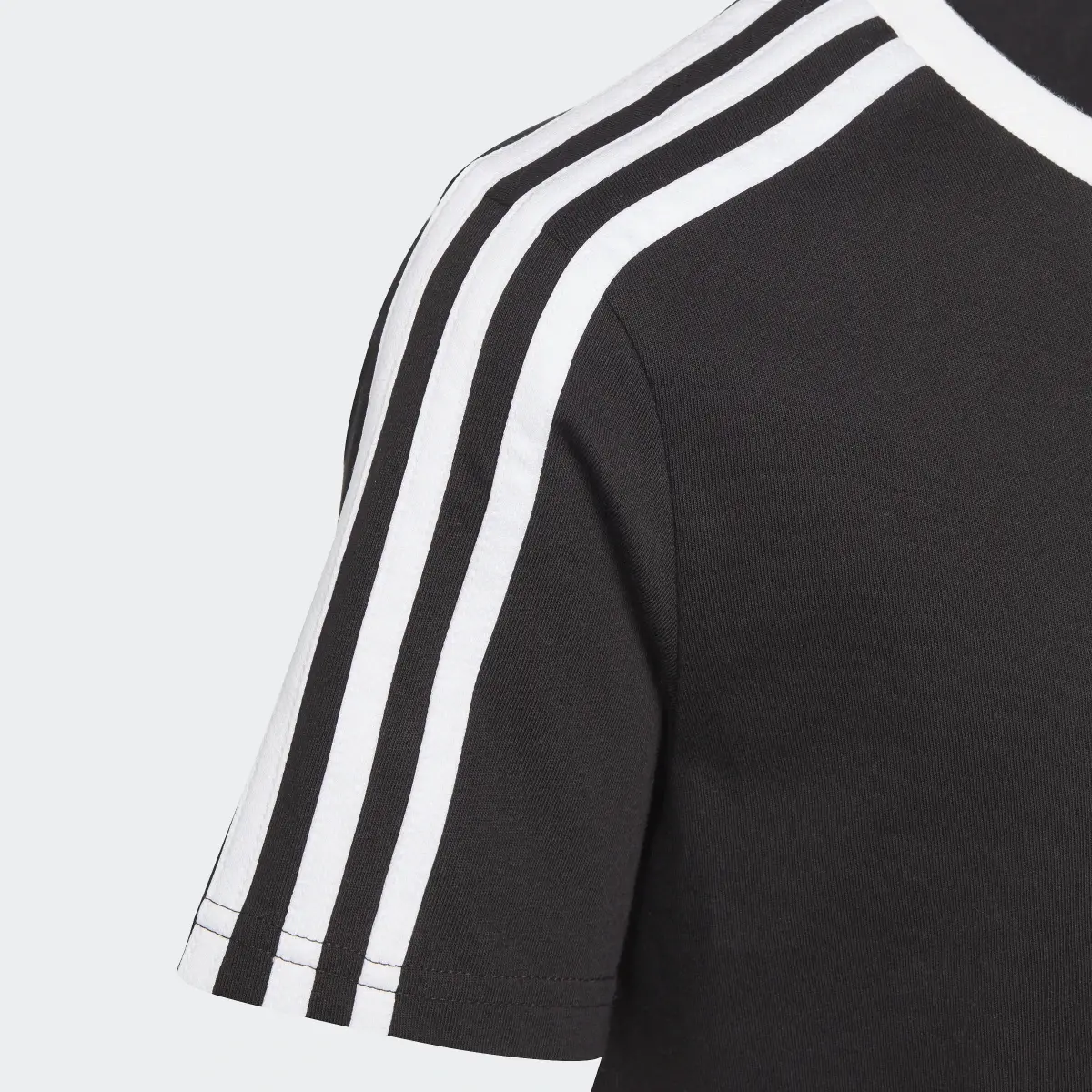 Adidas T-shirt en coton à coupe ample boyfriend Essentials 3-Stripes. 3