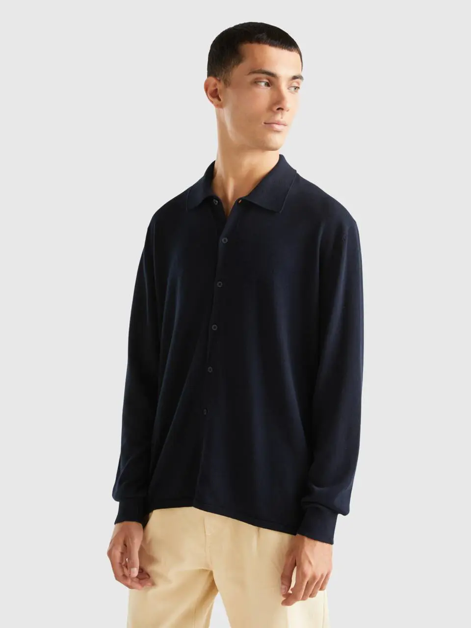 Benetton knit shirt. 1