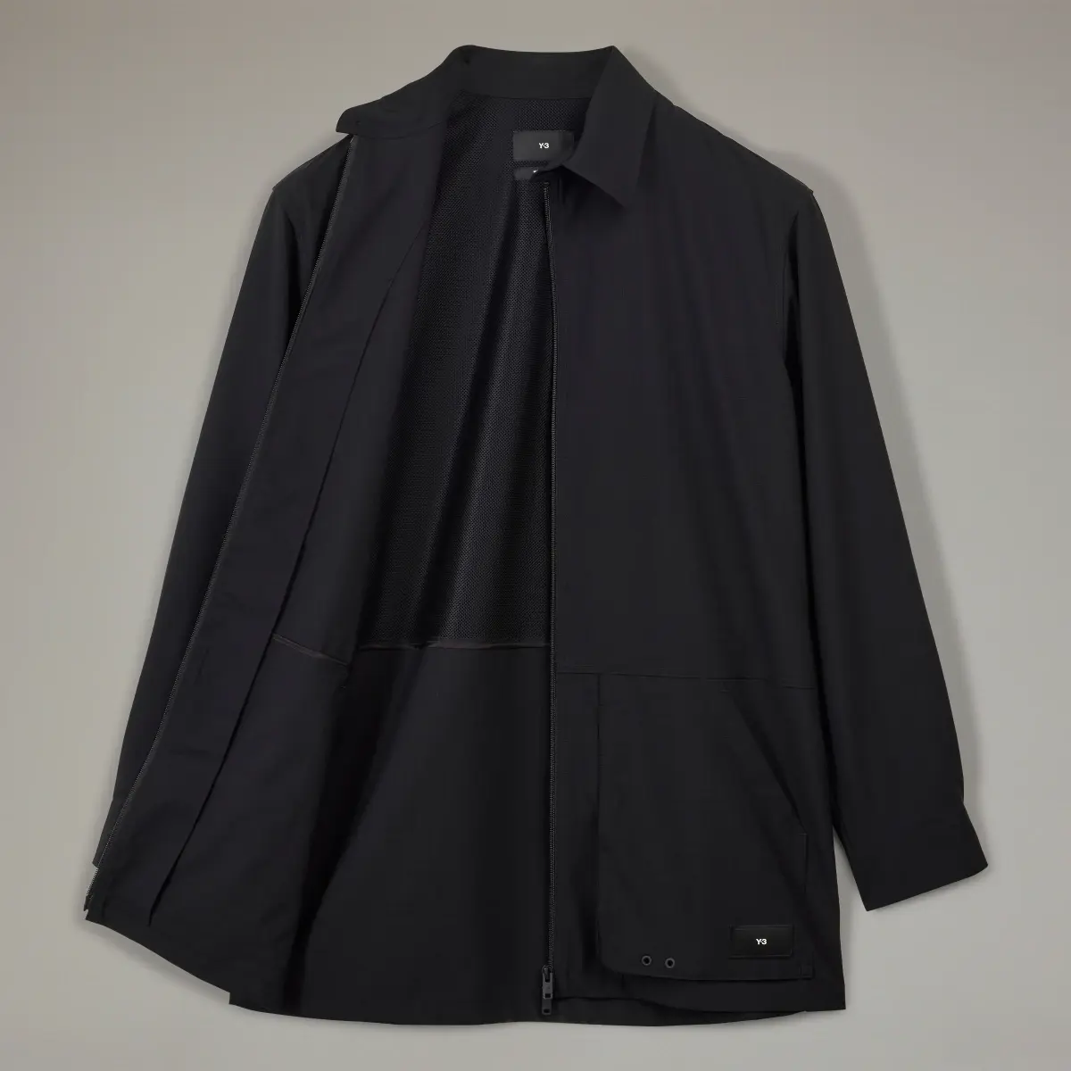 Adidas Y-3 Winter Ripstop Overshirt. 3