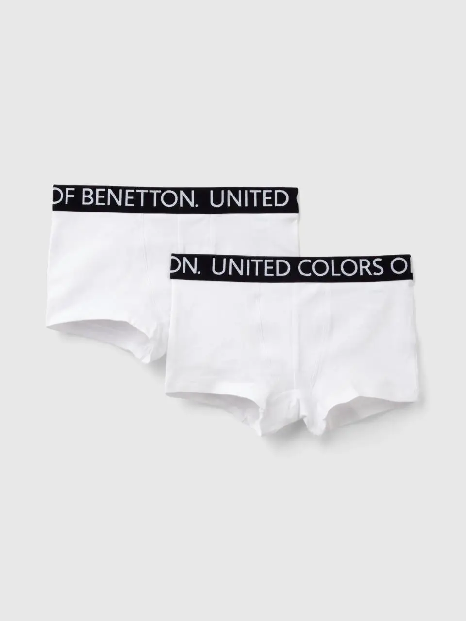 Benetton two boxers with logoed elastic. 1