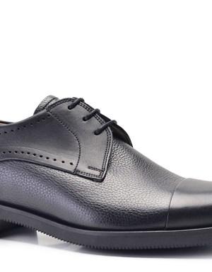 Siyah Klasik Bağcıklı Termo Erkek Ayakkabı -8120-