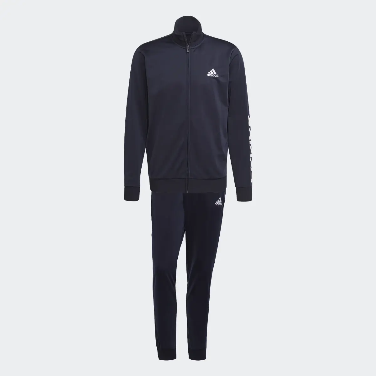 Adidas Primegreen Essentials Linear Logo Track Suit. 1