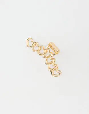 American Eagle Gold Heart Clip. 1