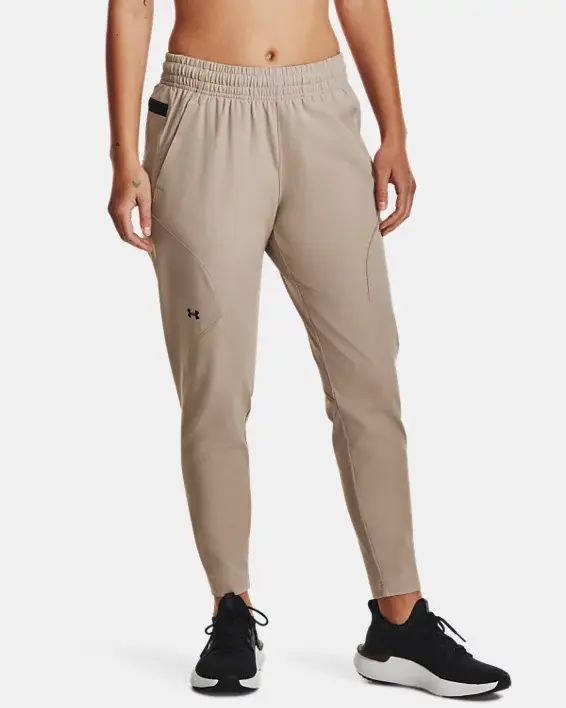Under Armour Women's UA Unstoppable Hybrid Pants. 1