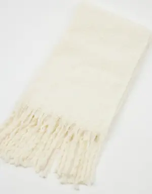 Oversized Super Soft Fringe Scarf