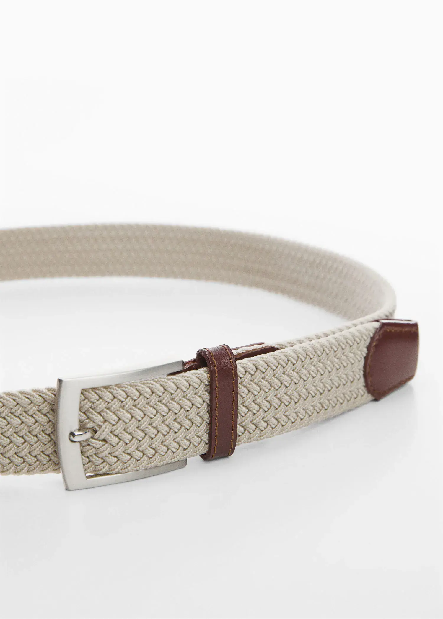 Mango Braided elastic belt. 1
