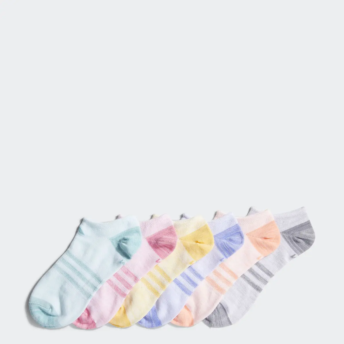 Adidas Superlite No-Show Socks 6 Pairs. 1