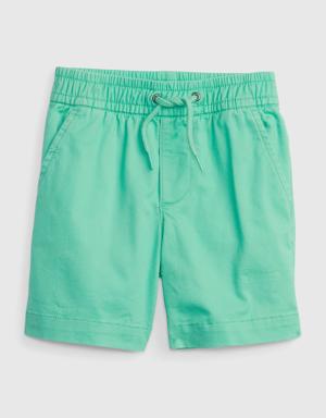 Gap Toddler Easy Pull-On Shorts green
