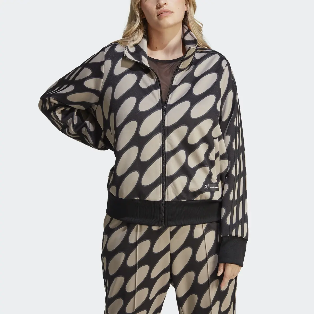 Adidas Track jacket Marimekko Firebird (Curvy). 1