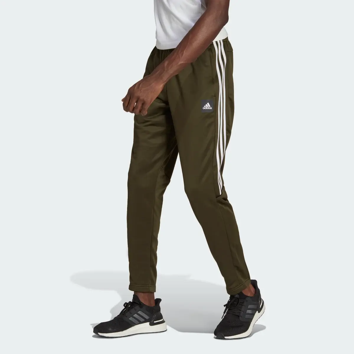 Adidas Football-Inspired Joggers. 1