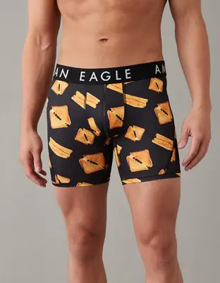 American Eagle O Grilled Cheese 6" Flex Boxer Brief. 1