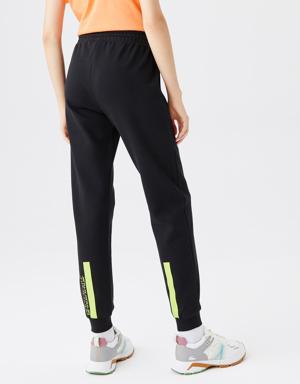 Lacoste Kadın Regular Fit Baskılı Siyah Eşofman Altı. 3 Lacoste Kadın Regular Fit Baskılı Siyah Eşofman Altı. 3