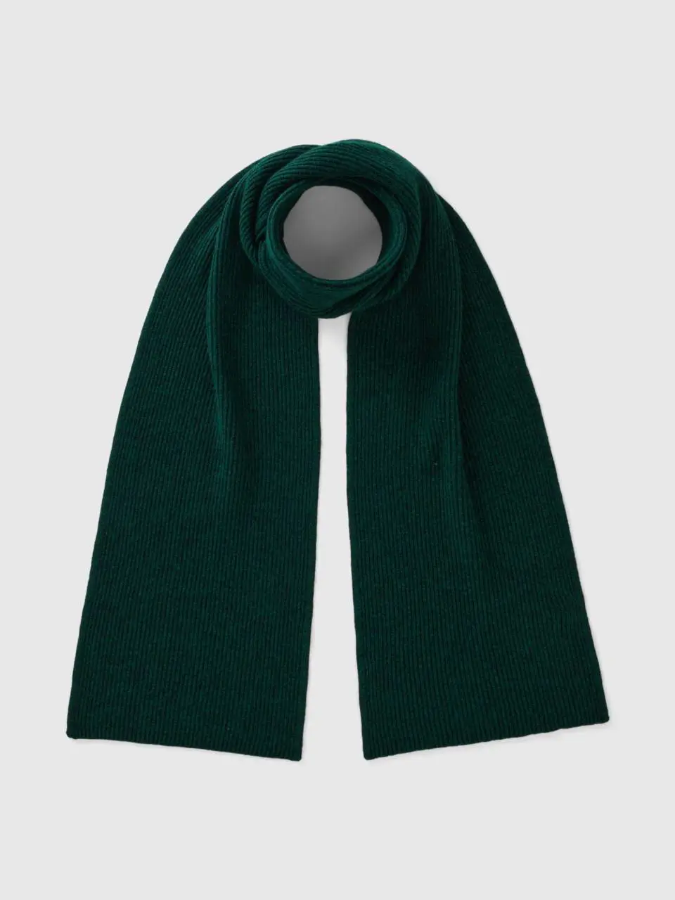 Benetton scarf in wool and cashmere blend. 1