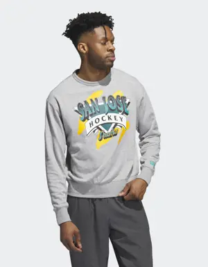 Sharks Vintage Crew Sweatshirt